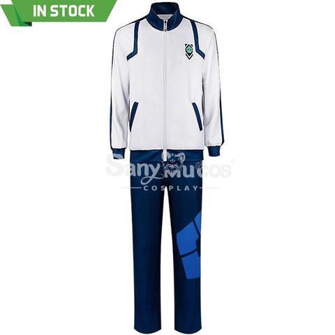 【In Stock】Anime Blue Lock Cosplay Isagi Yoichi Japan U20 Training Suit Costume Blue / S Costumes