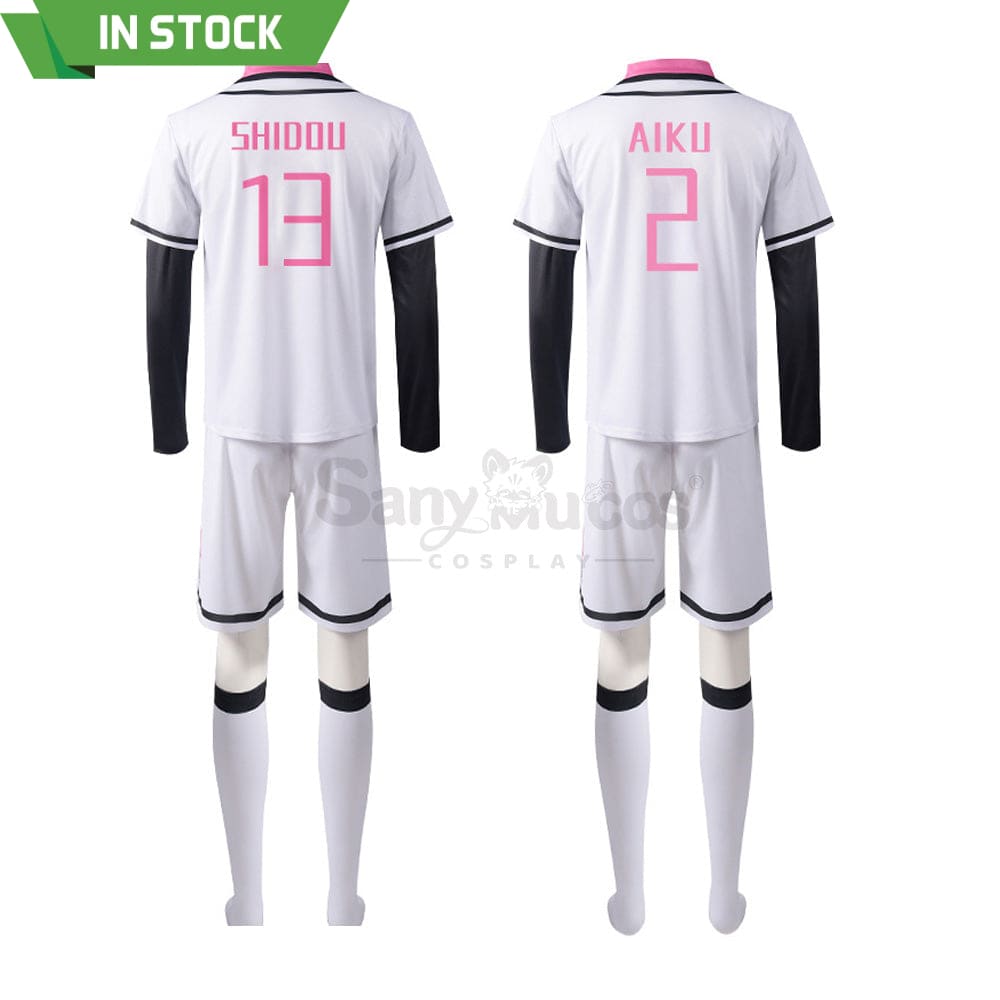 【In Stock】Anime Blue Lock Cosplay Japan U20 Football Jersey Costume Costumes