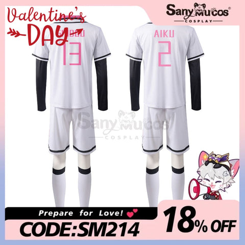 【In Stock】Anime Blue Lock Cosplay Japan U20 Football Jersey Costume Costumes