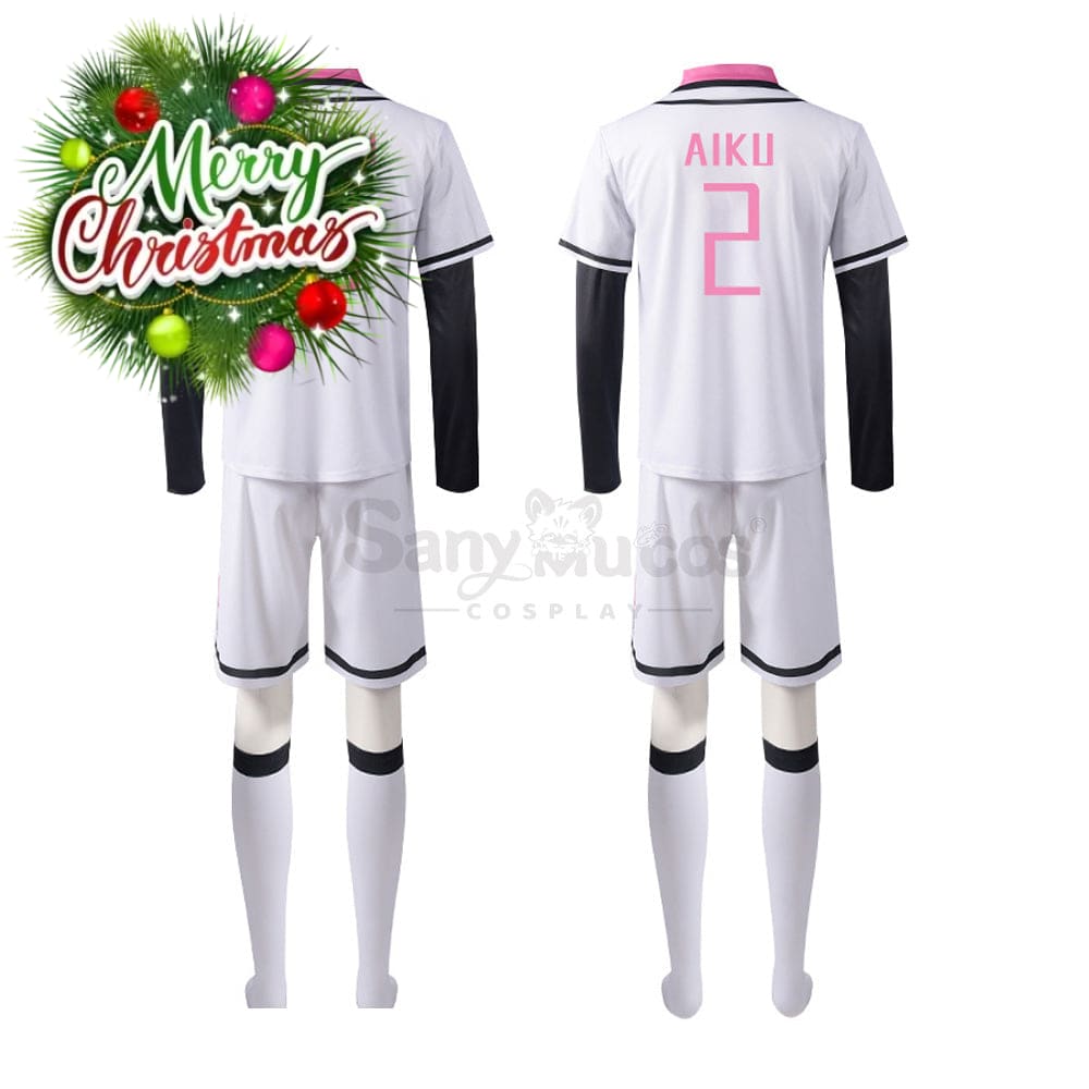 【In Stock】Anime Blue Lock Cosplay Japan U20 Football Jersey Costume Costumes