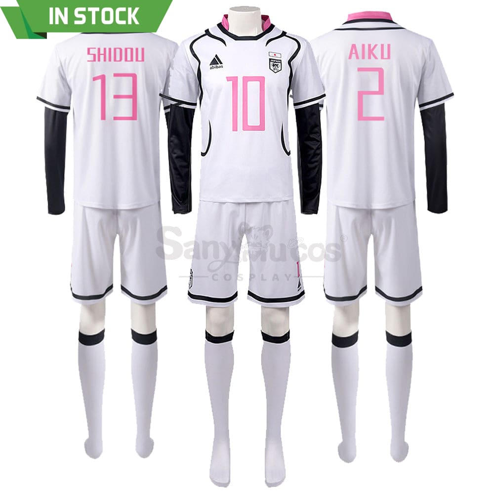 【In Stock】Anime Blue Lock Cosplay Japan U20 Football Jersey Costume Costumes