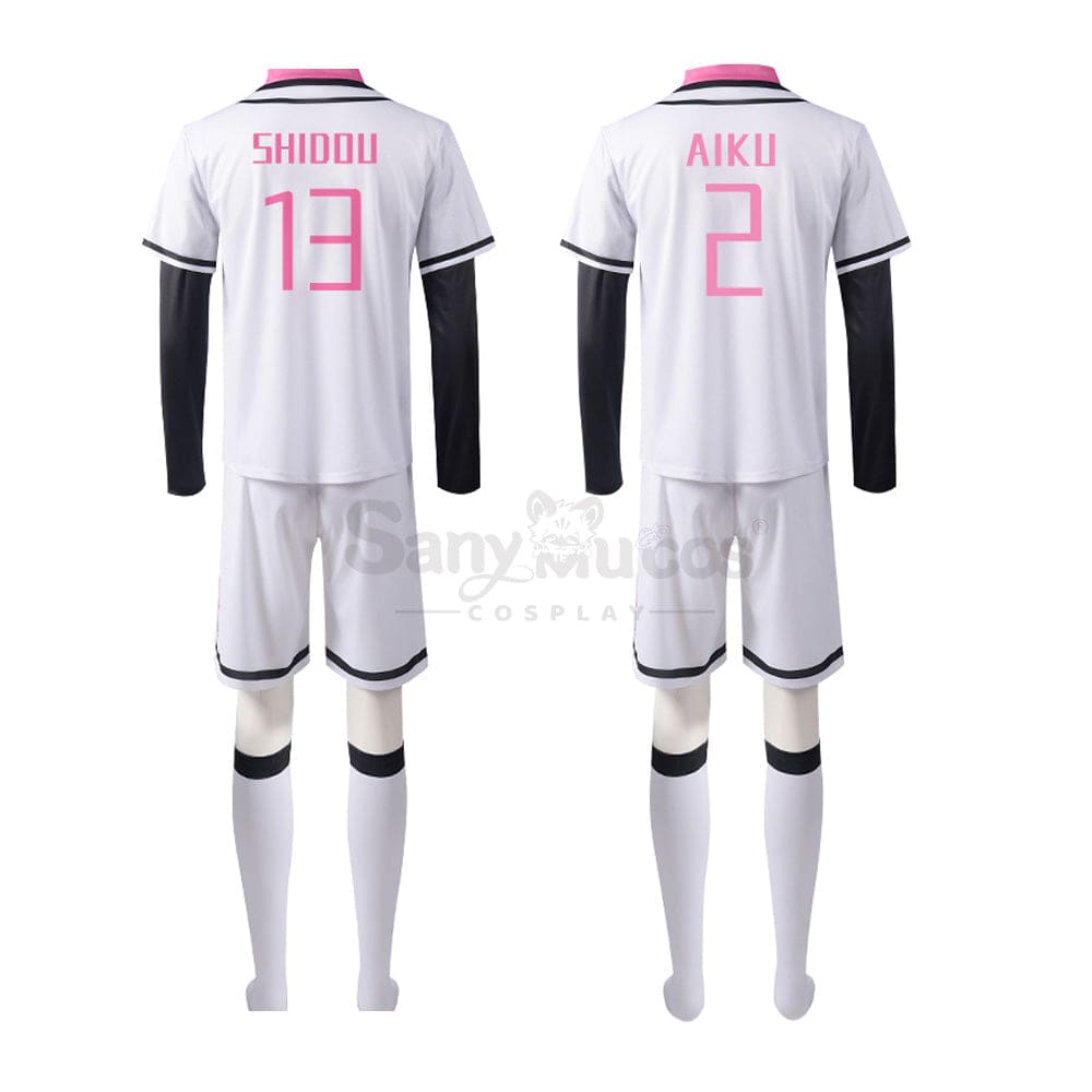 【In Stock】Anime Blue Lock Cosplay Japan U20 Football Jersey Costume Costumes
