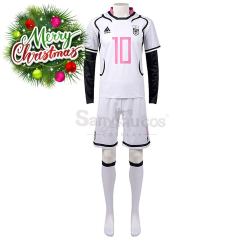 【In Stock】Anime Blue Lock Cosplay Japan U20 Football Jersey Costume Itoshi Sae / S Costumes