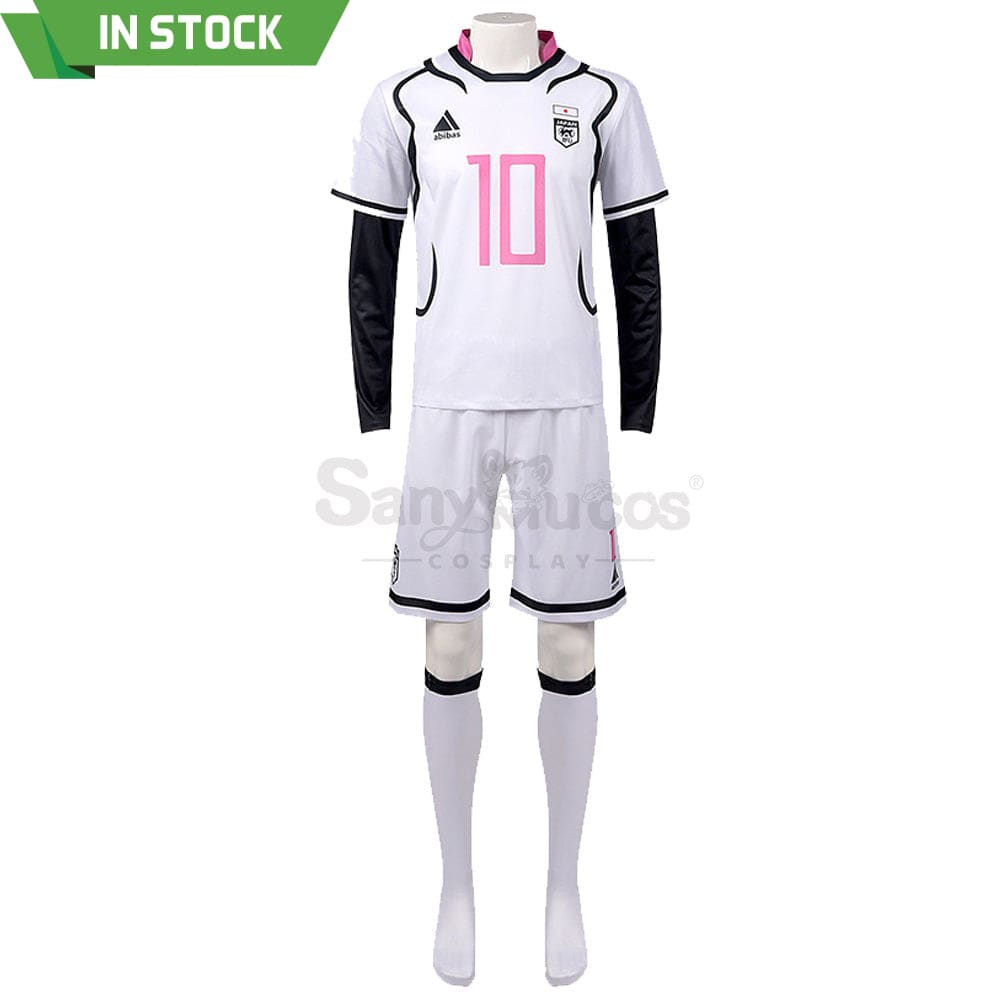 【In Stock】Anime Blue Lock Cosplay Japan U20 Football Jersey Costume Itoshi Sae / S Costumes