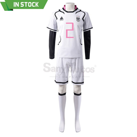 【In Stock】Anime Blue Lock Cosplay Japan U20 Football Jersey Costume Oliver Aiku / S Costumes