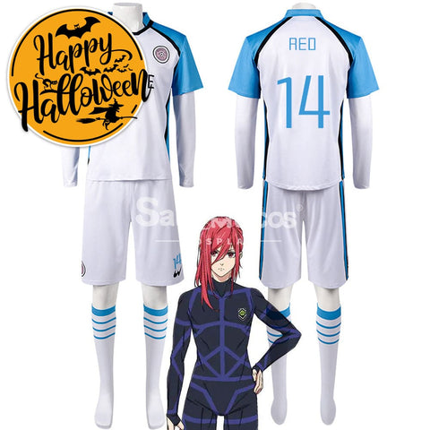 【In Stock】Anime Blue Lock Cosplay Manshine City Football Jersey Costume Costumes