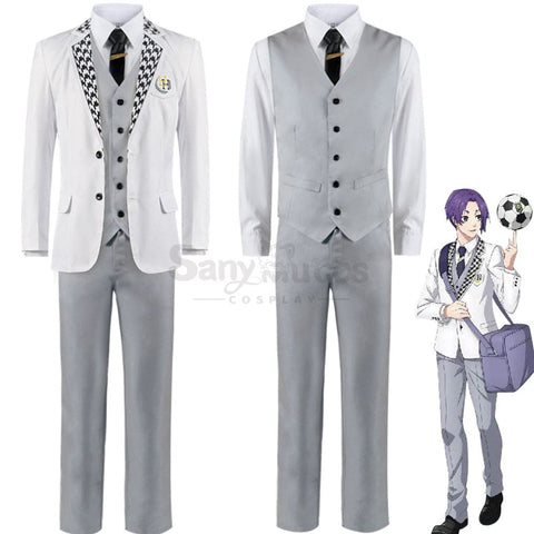 【In Stock】Anime Blue Lock Cosplay Mikage Reo Suit Costume Costumes