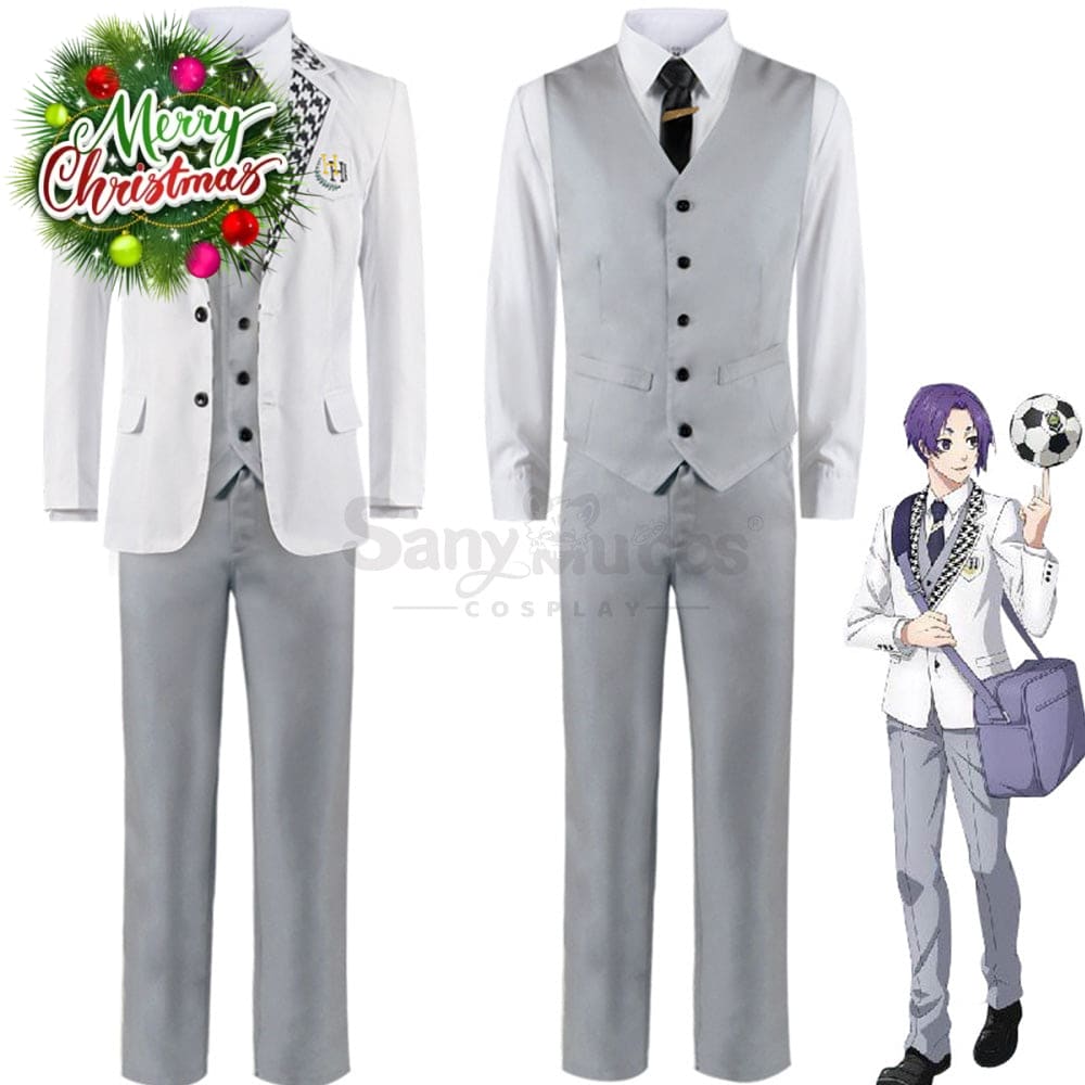 【In Stock】Anime Blue Lock Cosplay Mikage Reo Suit Costume Costumes
