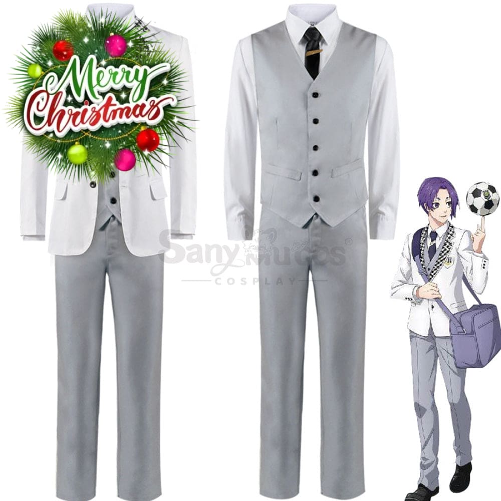 【In Stock】Anime Blue Lock Cosplay Mikage Reo Suit Costume Costumes