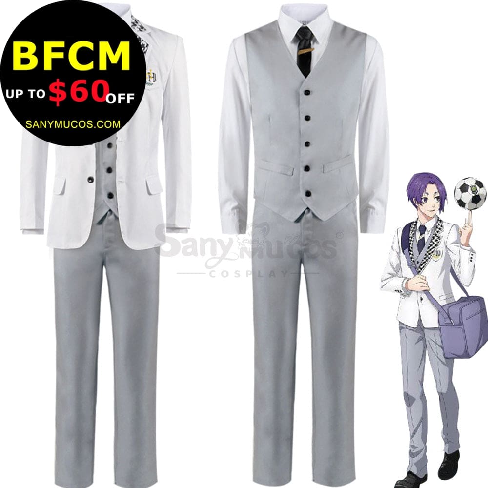 【In Stock】Anime Blue Lock Cosplay Mikage Reo Suit Costume Costumes