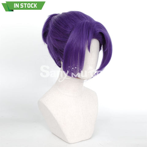 Anime BLUE LOCK Cosplay Reo Mikage Purple Medium Cosplay Wig