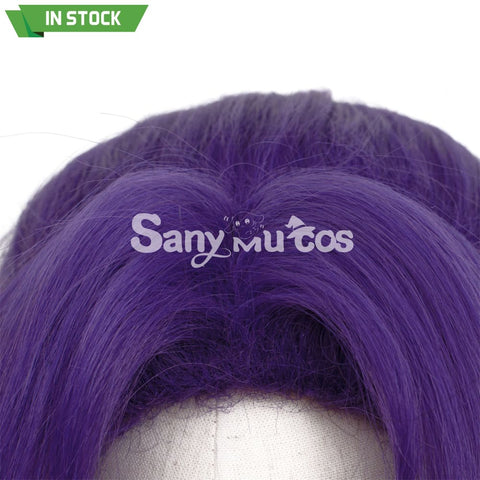 Anime BLUE LOCK Cosplay Reo Mikage Purple Medium Cosplay Wig