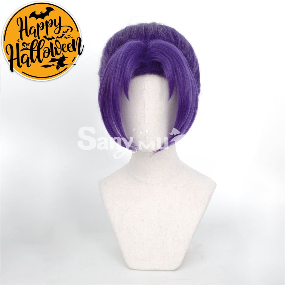 Anime BLUE LOCK Cosplay Reo Mikage Purple Medium Cosplay Wig