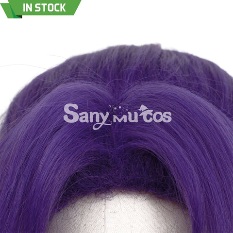 Anime BLUE LOCK Cosplay Reo Mikage Purple Medium Cosplay Wig