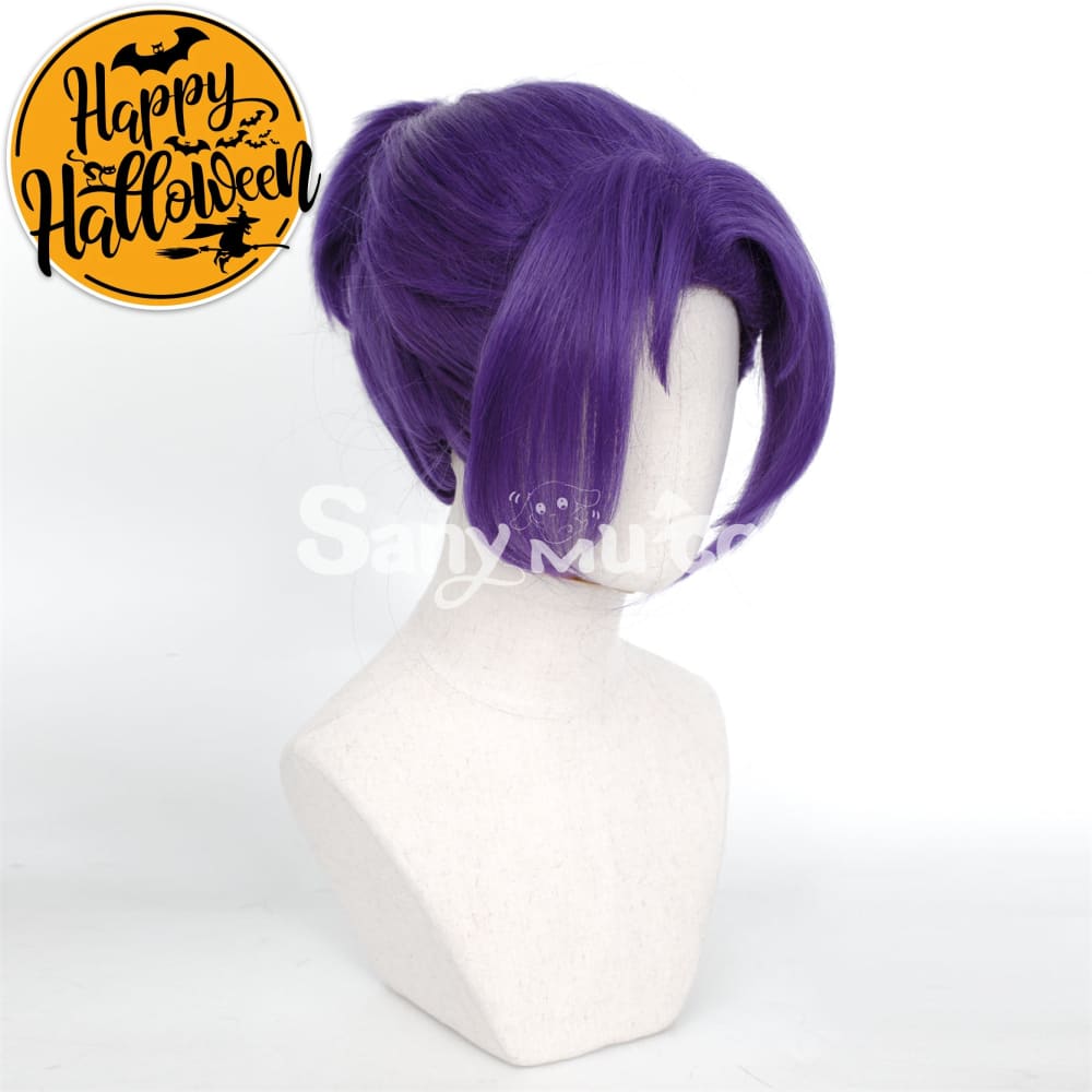 Anime BLUE LOCK Cosplay Reo Mikage Purple Medium Cosplay Wig