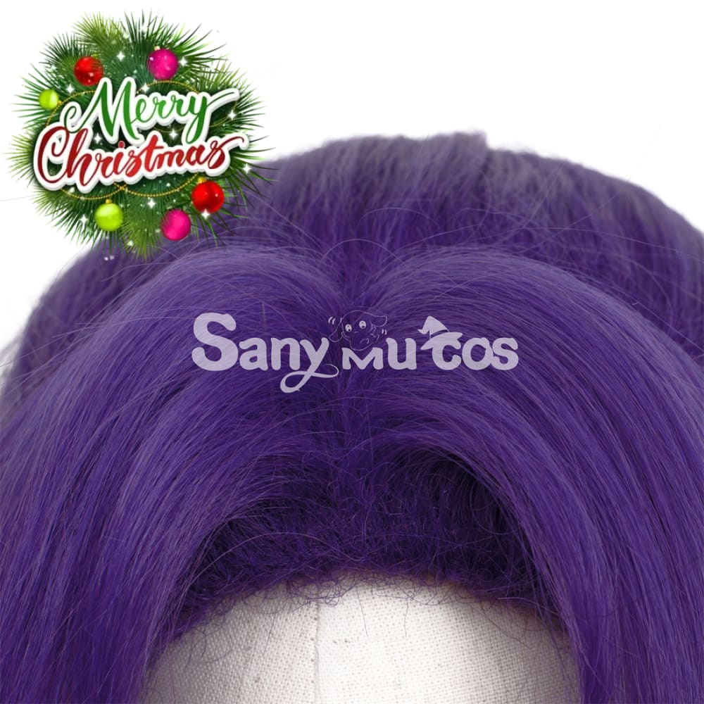 Anime BLUE LOCK Cosplay Reo Mikage Purple Medium Cosplay Wig