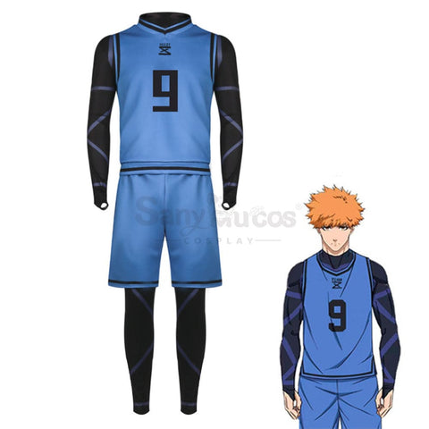 【In Stock】Anime Blue Lock Cosplay Team Z Football Jersey Costume Rensuke Kunigami / S Costumes