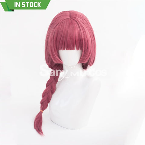 Anime Bocchi the Rock cosplay Hiroi Kikuri Red Long Weave Cosplay Wig