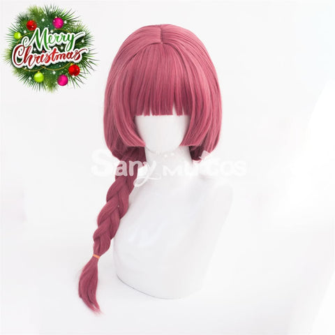Anime Bocchi the Rock cosplay Hiroi Kikuri Red Long Weave Cosplay Wig