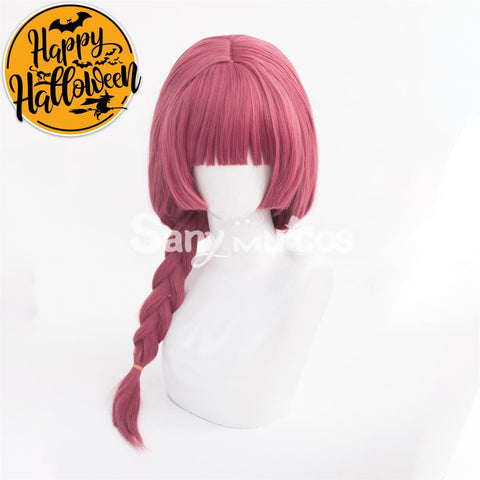 Anime Bocchi the Rock cosplay Hiroi Kikuri Red Long Weave Cosplay Wig