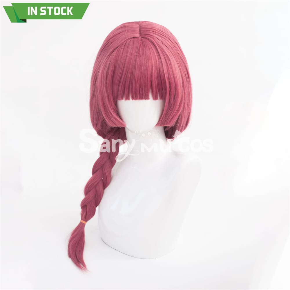 Anime Bocchi the Rock cosplay Hiroi Kikuri Red Long Weave Cosplay Wig