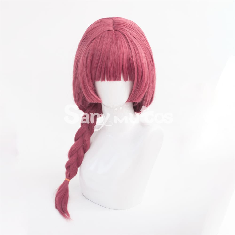 Anime Bocchi the Rock cosplay Hiroi Kikuri Red Long Weave Cosplay Wig