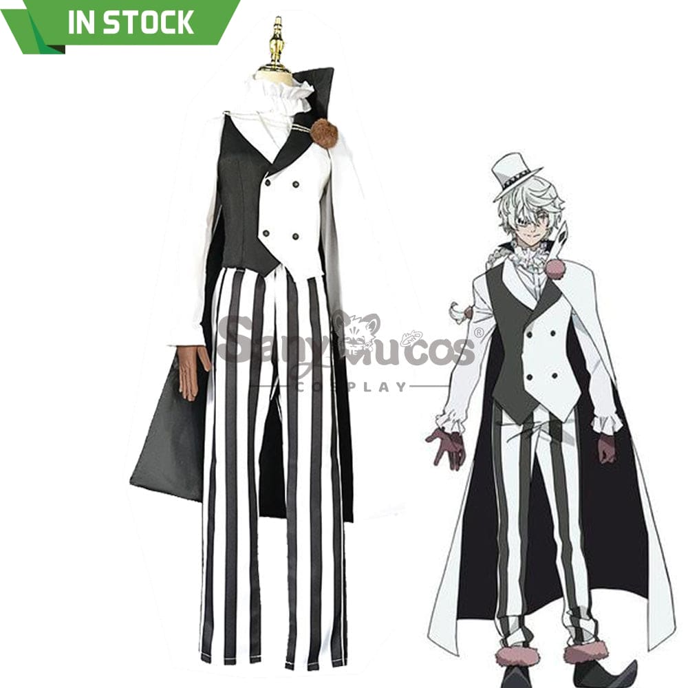 【In Stock】Anime Bungo Stray Dogs 4Th Season Cosplay Gogoli Teruko Costume Costumes