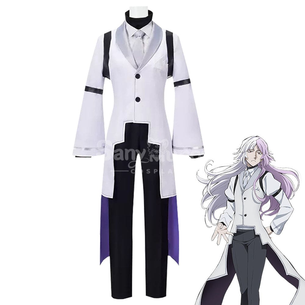 【In Stock】Anime Bungo Stray Dogs Cosplay Sigma Costume Plus Size Costumes
