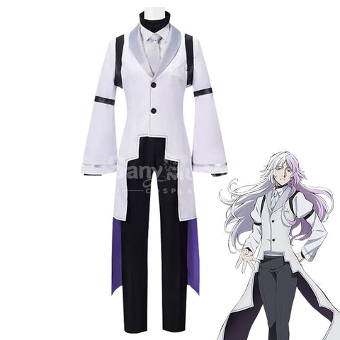 【In Stock】Anime Bungo Stray Dogs Cosplay Sigma Costume Plus Size Costumes