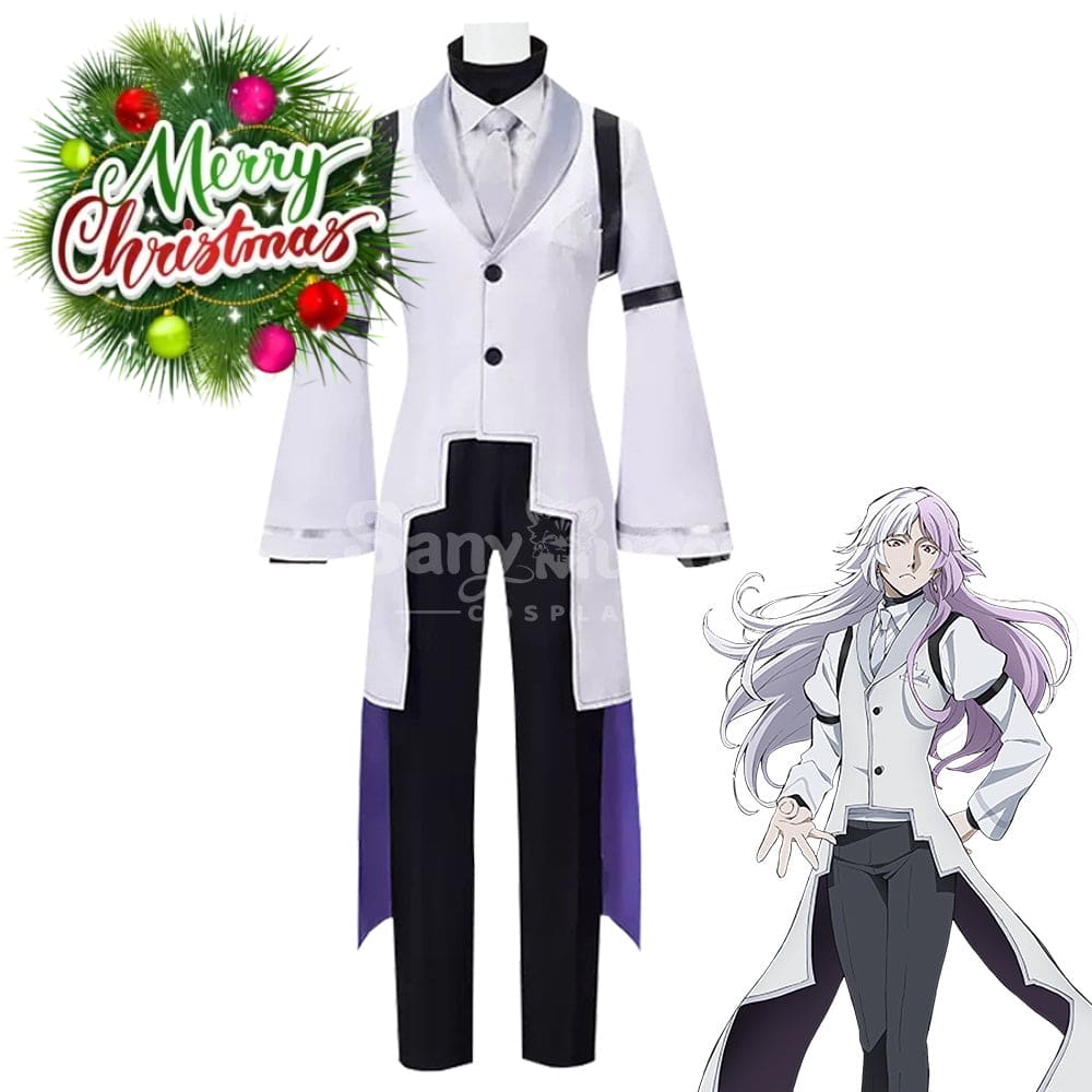 【In Stock】Anime Bungo Stray Dogs Cosplay Sigma Costume Plus Size Costumes