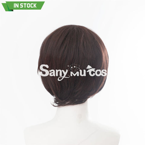 Anime Bungo Stray Dogs Osamu Dazai Cosplay Dark Brown Short Wig