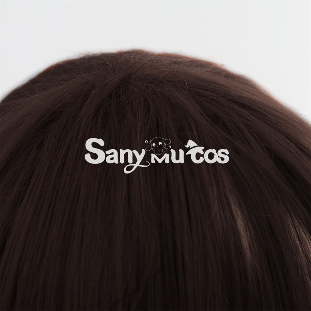 Anime Bungo Stray Dogs Osamu Dazai Cosplay Dark Brown Short Wig