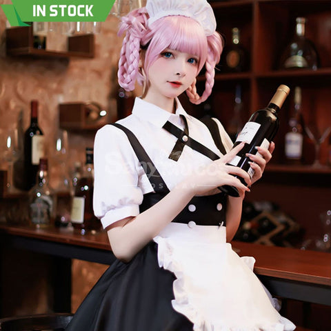 【In Stock】Anime Call Of The Night Cosplay The Maid Outfit Nazuna Nanakusa Maid Costume Costumes