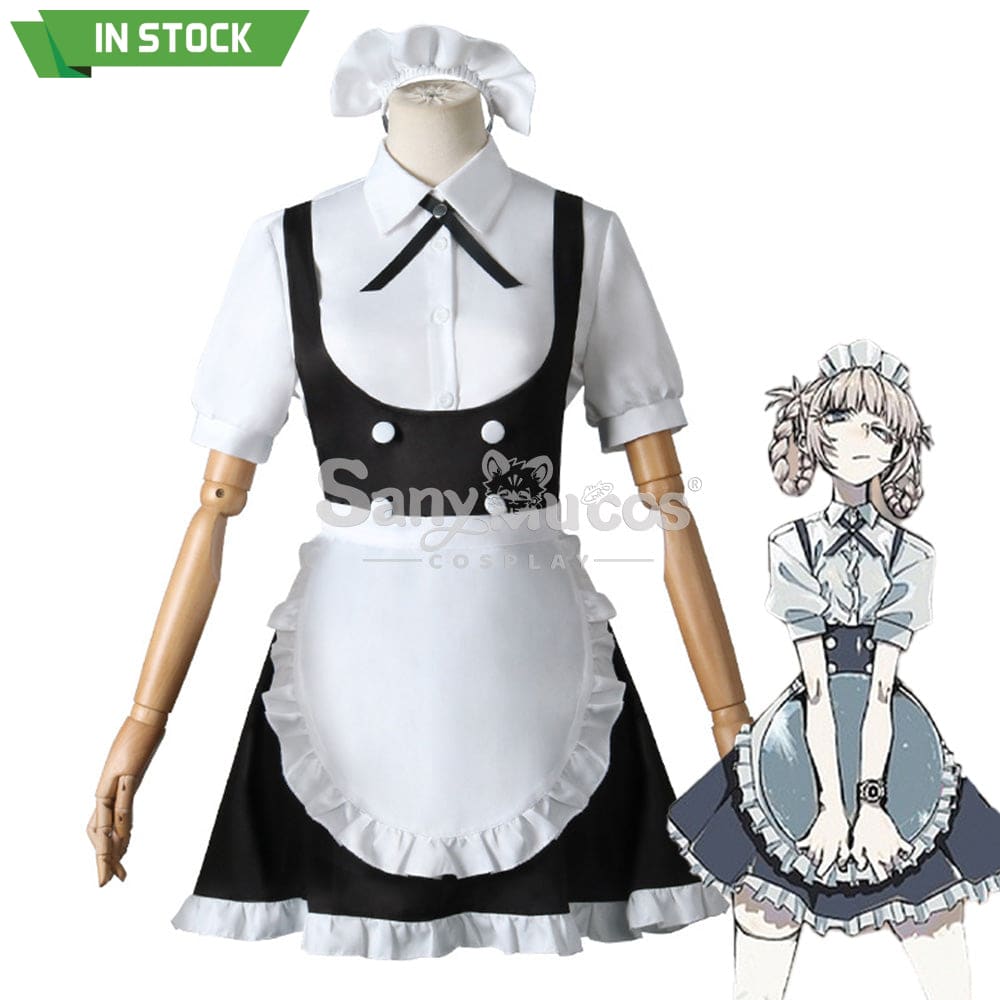 【In Stock】Anime Call Of The Night Cosplay The Maid Outfit Nazuna Nanakusa Maid Costume Costumes