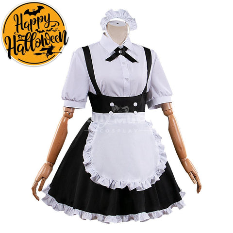 【In Stock】Anime Call Of The Night Cosplay The Maid Outfit Nazuna Nanakusa Maid Costume Costumes