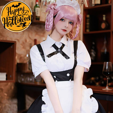 【In Stock】Anime Call Of The Night Cosplay The Maid Outfit Nazuna Nanakusa Maid Costume Costumes