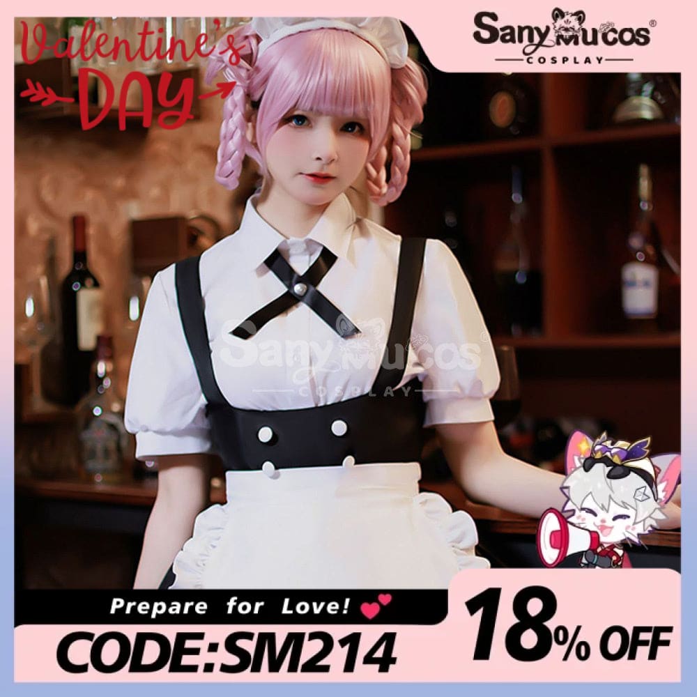 【In Stock】Anime Call Of The Night Cosplay The Maid Outfit Nazuna Nanakusa Maid Costume Costumes