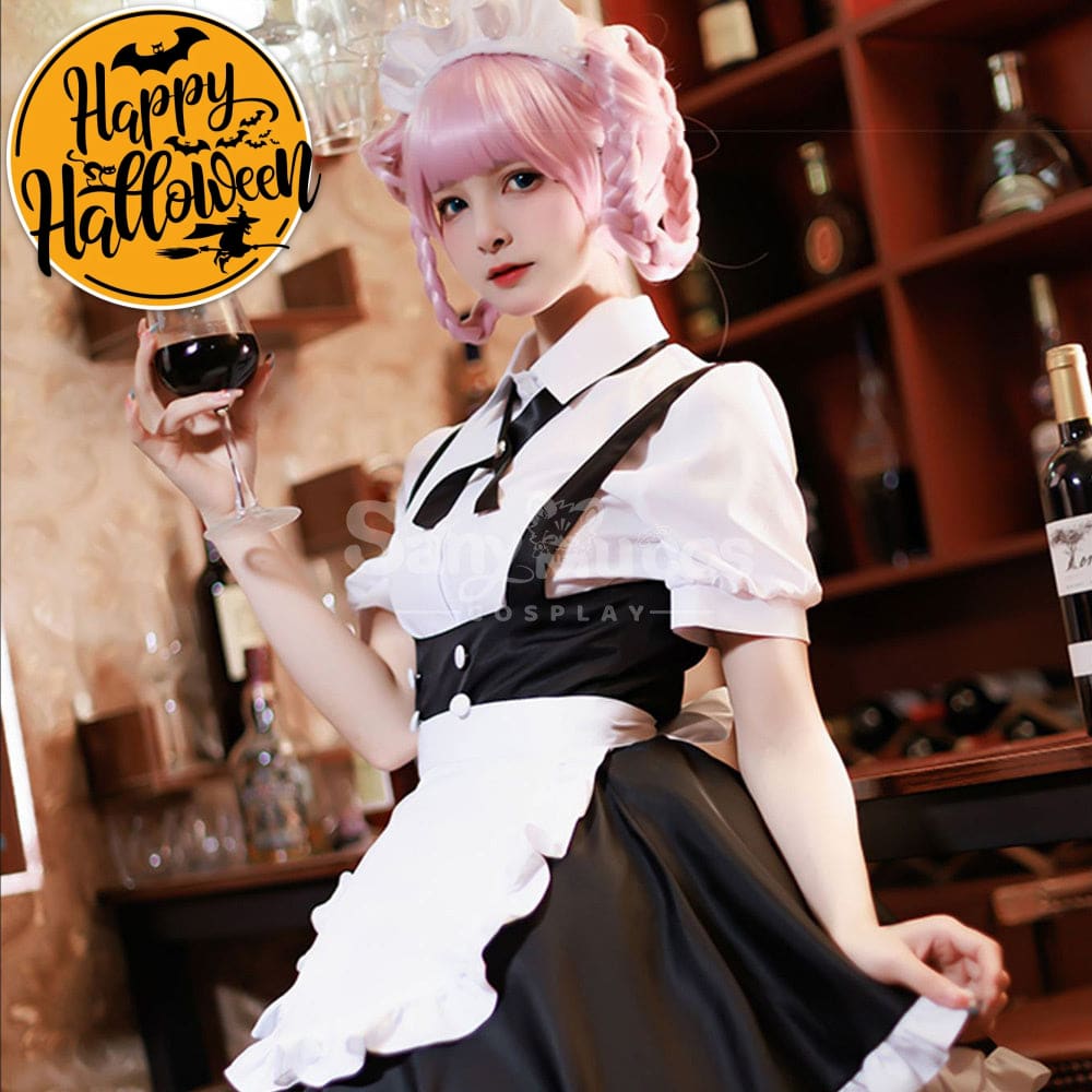 【In Stock】Anime Call Of The Night Cosplay The Maid Outfit Nazuna Nanakusa Maid Costume Costumes