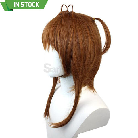 【In Stock】Anime Cardcaptor Sakura Cosplay Kinomoto Battle Suit Wig Wigs