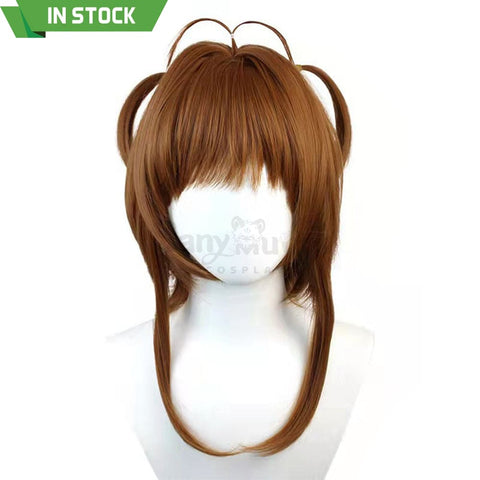 【In Stock】Anime Cardcaptor Sakura Cosplay Kinomoto Battle Suit Wig Wigs