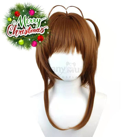 【In Stock】Anime Cardcaptor Sakura Cosplay Kinomoto Battle Suit Wig Wigs