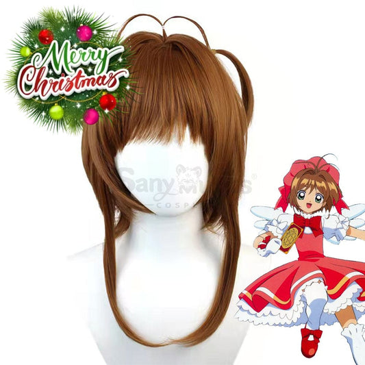 【In Stock】Anime Cardcaptor Sakura Cosplay Kinomoto Battle Suit Wig Wigs 1000