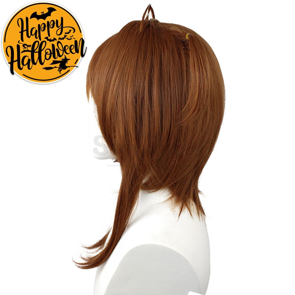 【In Stock】Anime Cardcaptor Sakura Cosplay Kinomoto Battle Suit Wig Wigs