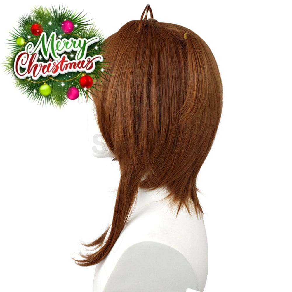 【In Stock】Anime Cardcaptor Sakura Cosplay Kinomoto Battle Suit Wig Wigs