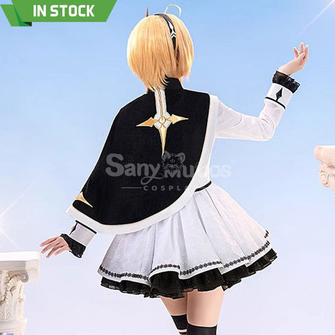【In Stock】Anime Cardcaptor Sakura Cosplay Kinomoto Sakura Black and White Dress Cosplay Costume Cosplay Costumes