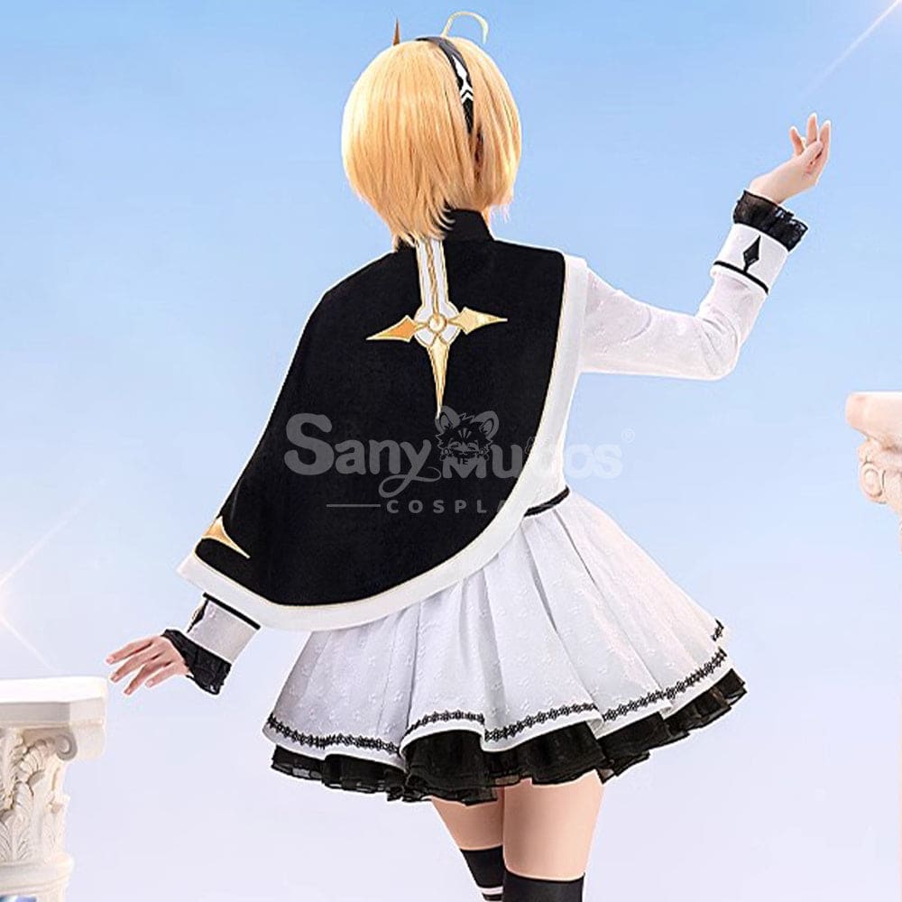 【In Stock】Anime Cardcaptor Sakura Cosplay Kinomoto Sakura Black and White Dress Cosplay Costume Cosplay Costumes