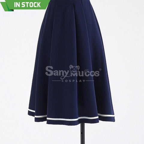 【In Stock】Anime Cardcaptor Sakura Cosplay Kinomoto Sakura Blue Dress Cosplay Costume Cosplay Costumes