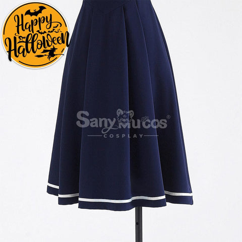【In Stock】Anime Cardcaptor Sakura Cosplay Kinomoto Sakura Blue Dress Cosplay Costume Cosplay Costumes