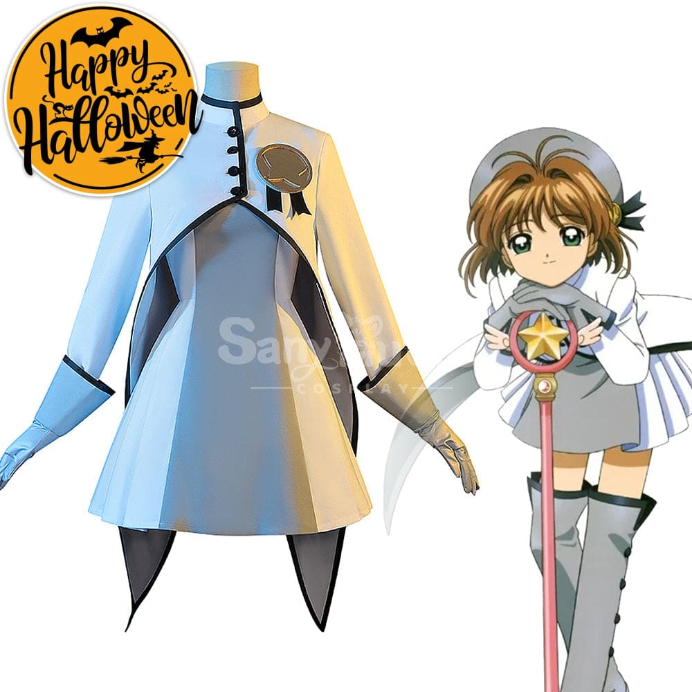 【In Stock】Anime Cardcaptor Sakura Cosplay Sakura Kinomoto Cosplay Costume Cosplay Costumes
