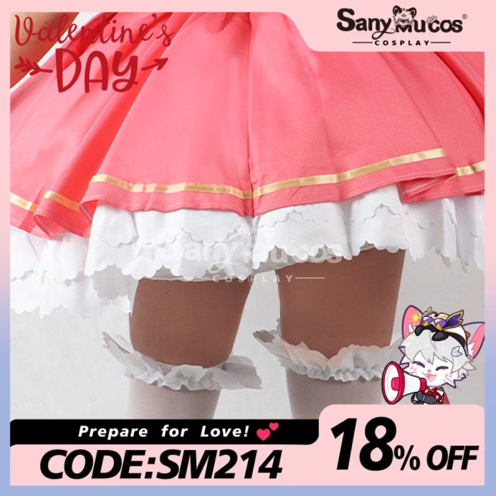 【In Stock】Anime Cardcaptor Sakura Cosplay Kinomoto Costume Costumes